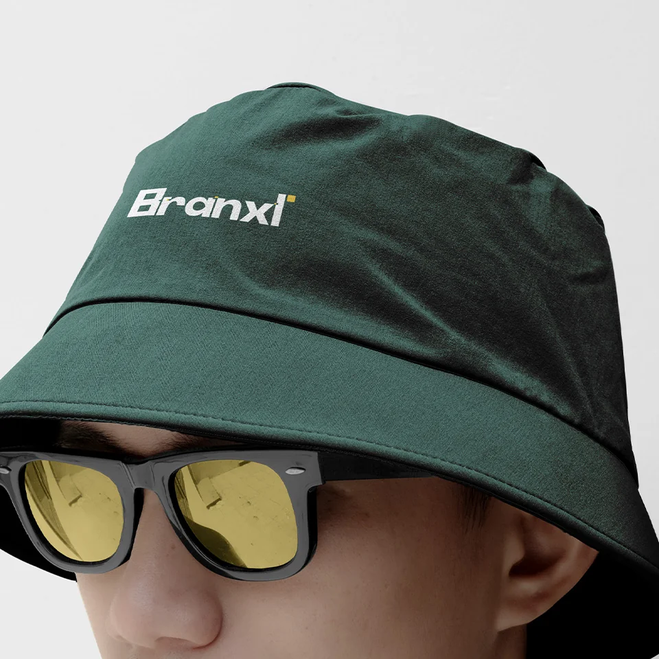 Branxl Academy branded bucket hat