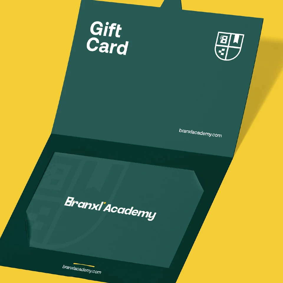 Branxl Academy branded gift card