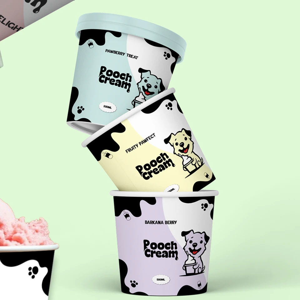 pooch-cream-tub-packaging-stacked-cluster-branxldesign